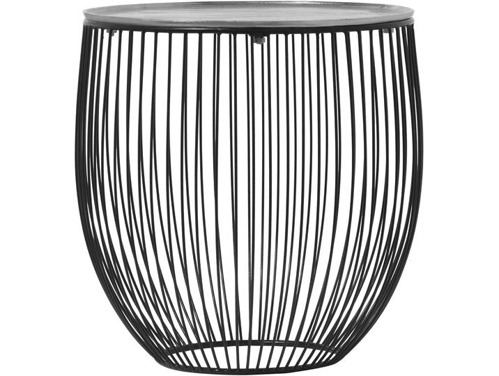 Beistelltisch MIRRORS AND MORE PATTY , schwarz (silberfarben 1), H:43cm, Tische, Beistelltisch