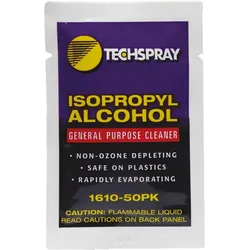 Techspray Reinigungstücher getränkt, Einzeltuch