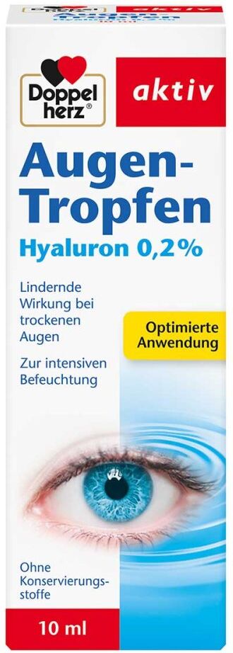 Doppelherz Augen-tropfen Hyaluron 0,2%