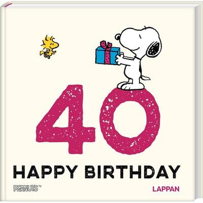 Peanuts Geschenkbuch: Happy Birthday zum 40. Geburtstag, Gebundene Ausgabe von Charles M. Schulz, Lappan, 978-3-8303-6432-0