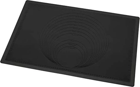 LURCH Backmatte Flexiform schwarz 60cm
