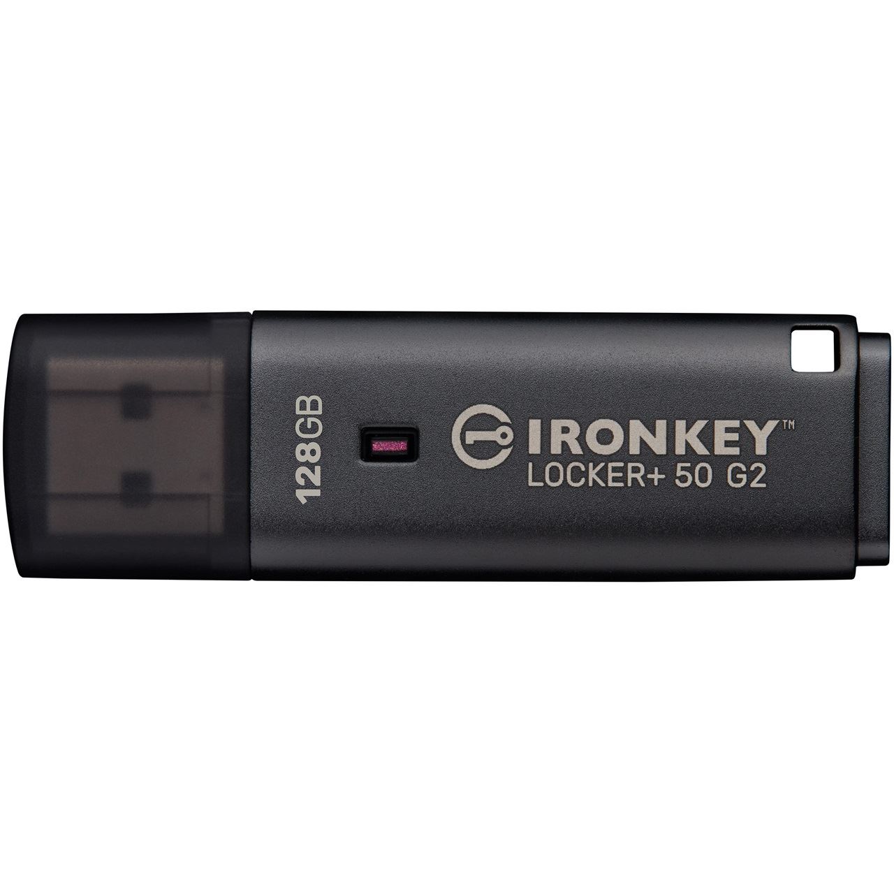 128GB Kingston IronKey Locker+ 50 (anthrazit, USB-A 3.2 Gen 1)
