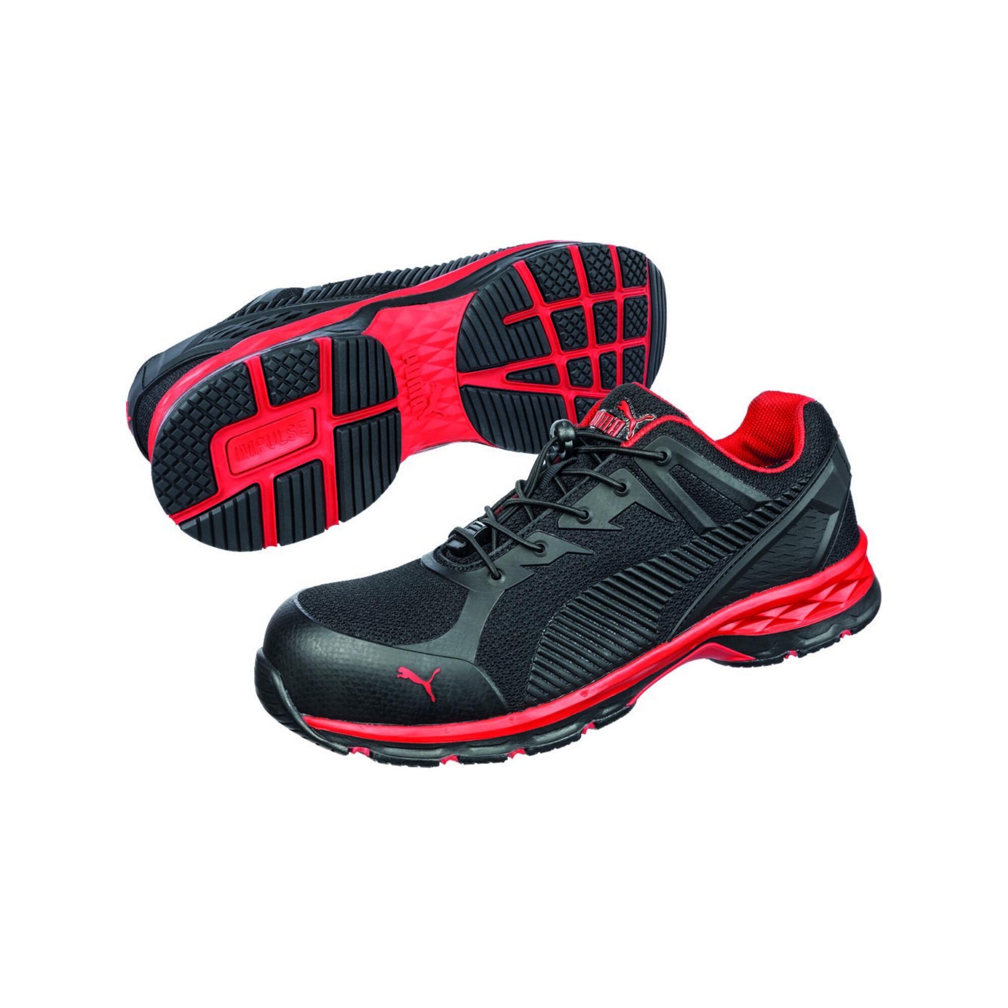 PUMA Halbschuh 643890 S1P ESD schwarz/rot Gr. 40 (643890/40)