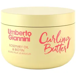 Umberto Giannini, Haargel + Haarwachs, Strong Curls Rosemary Oil Curling Butter for Curly, Coily, Wavy Hair (300 ml)