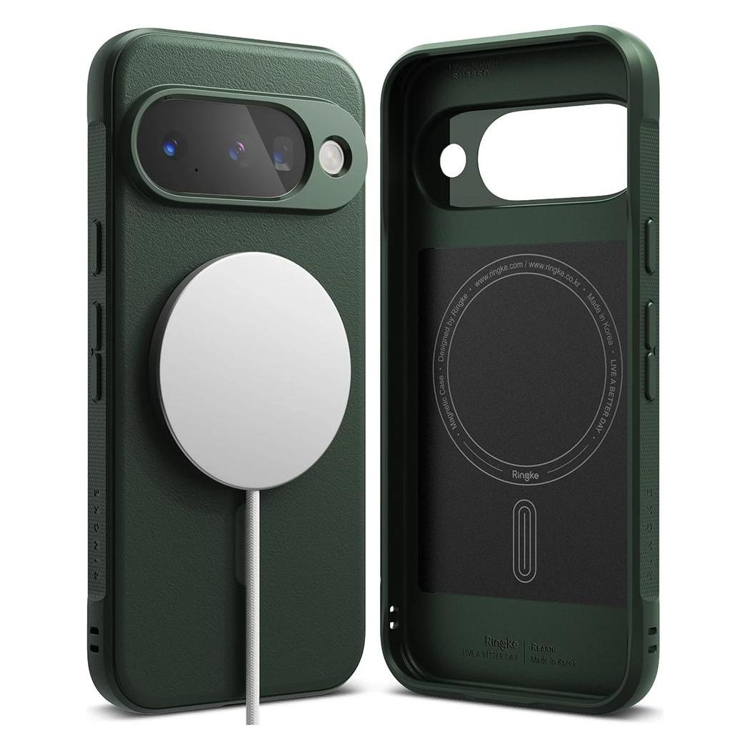 Ringke Onyx Magnetic Cover for Google Pixel 10 Dark Green (Google Pixel 10) (OMG1140E75)