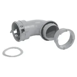 Anschlussadapter 90 Grd., zum Anschluss eines flexiblen Luftschlauches