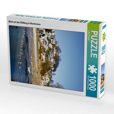 CALVENDO Puzzle Blick auf den Süllberg in Blankenese | 1000 Teile Lege-Größe 64x48cm Foto-Puzzle für glückliche Stunden