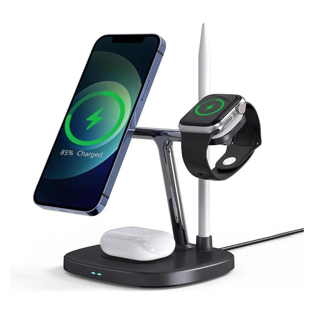 Choetech 15W 4 in 1 Wireless Ladegerät Halterung Magsafe T583 F (15 W) (T583-F)