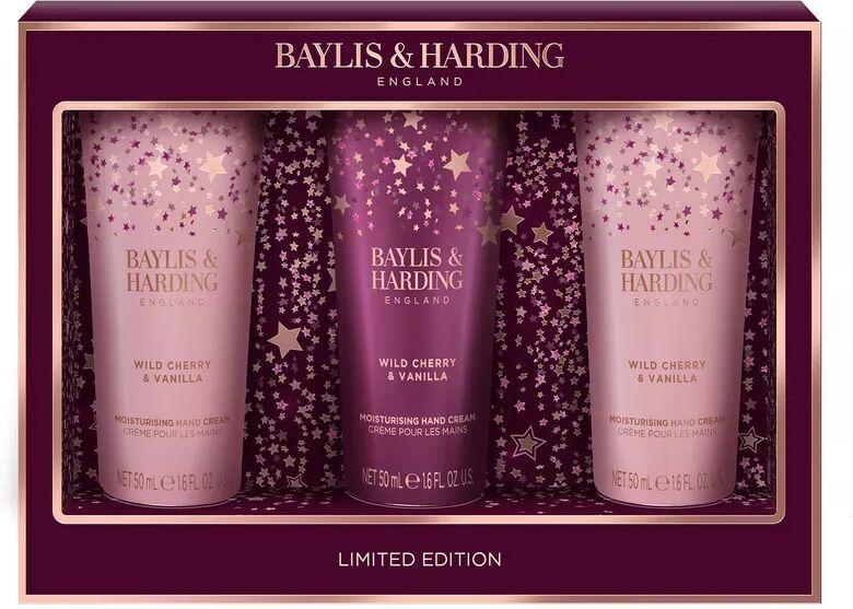 BAYLIS & HARDING - Wild Cherry & Vanilla Handpflege  Trio, Set