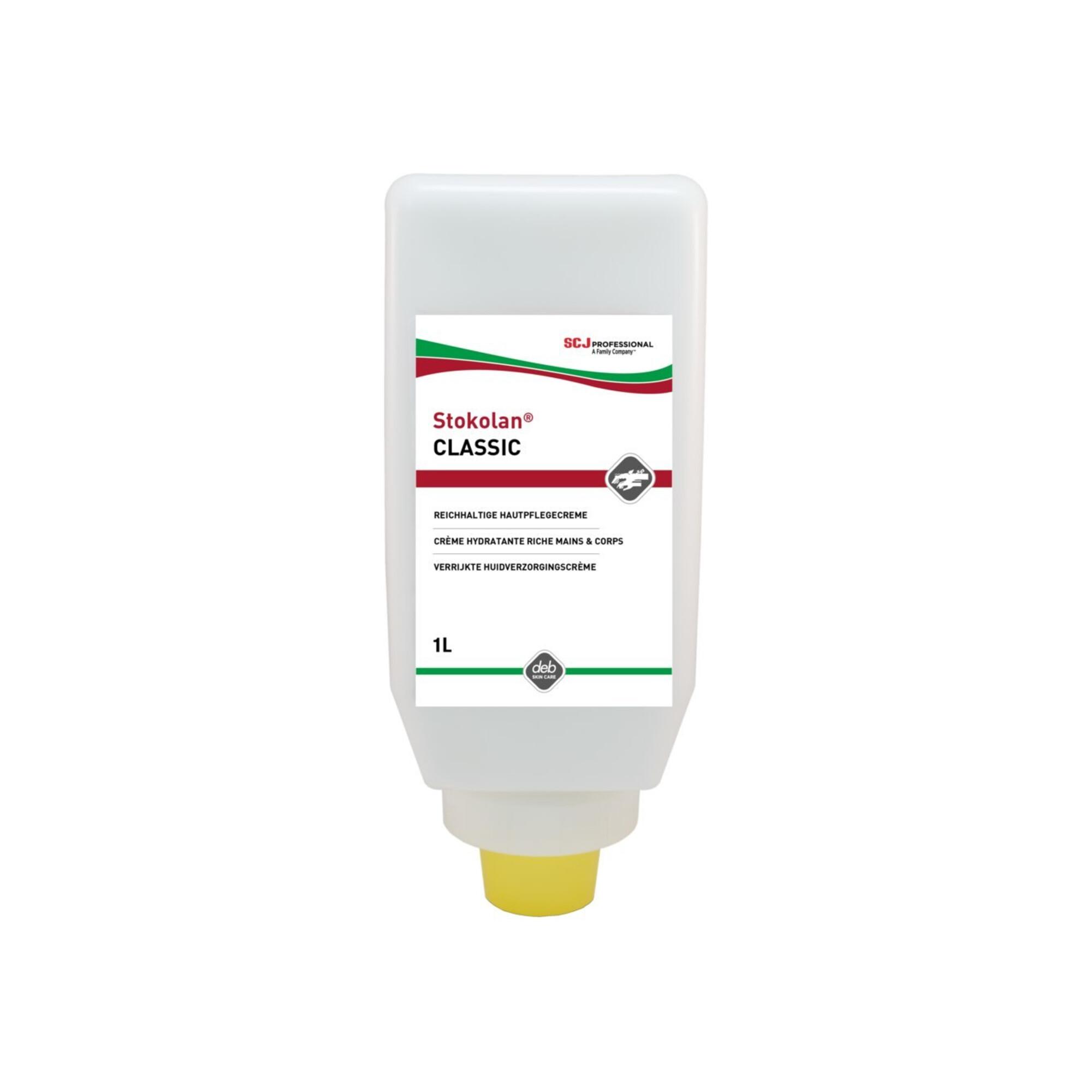 Stokolan Hautpflege classic 1L Flasche VE ; SC Johnson Professional (22326)