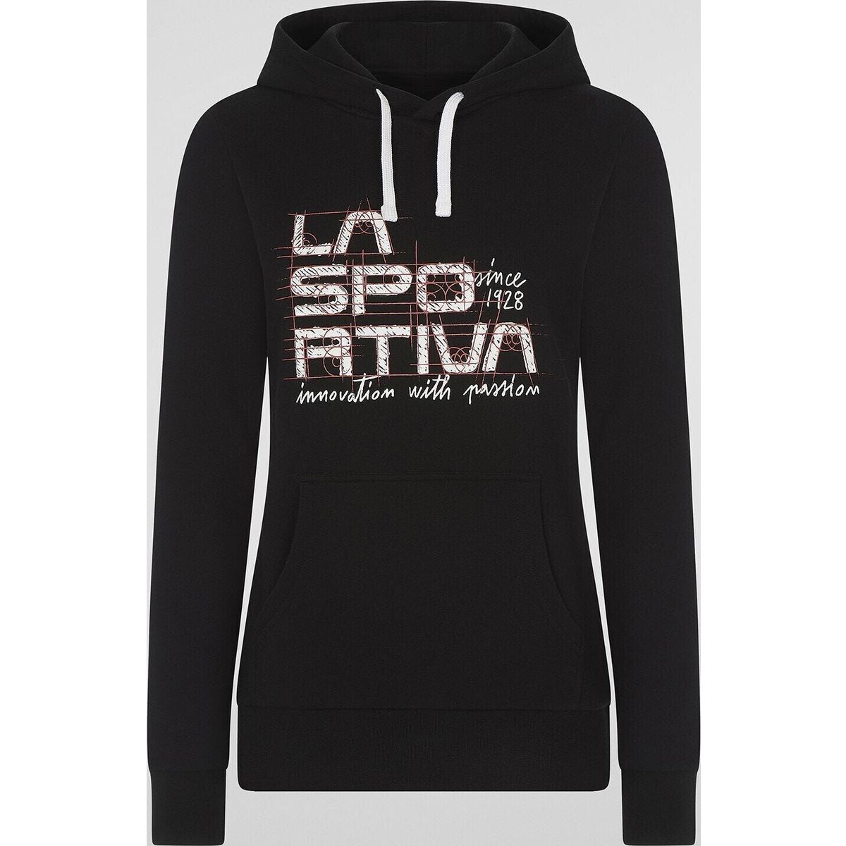 La Sportiva Project Hoody Women black/white (K00W00) S ZACW015K00W00S