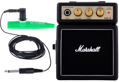 Thomann Electric Kazoo Neon Green Set Noir