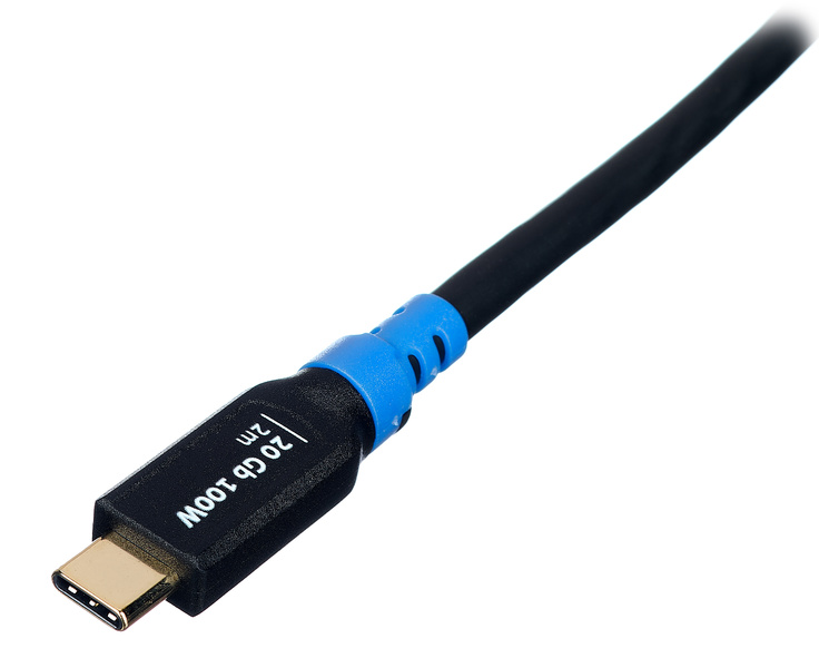 PureLink FI-U400-020 USB-C Cable 2.0m nero