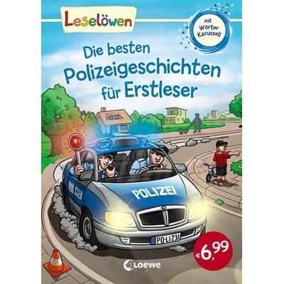 Leselöwen - Die besten Polizeigeschichten für Erstleser, Gebundene Ausgabe von , Loewe