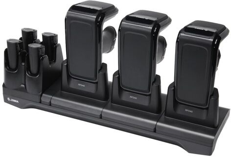 Zebra CRD3S4T-RFD49-UNIV-COM-1R Caricabatterie per dispositivi mobili Nero Interno (CRD3S4T-RFD49-UNIV-COM-1R)