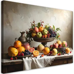 LEINWANDBILD Essen & Trinken 90x60cm