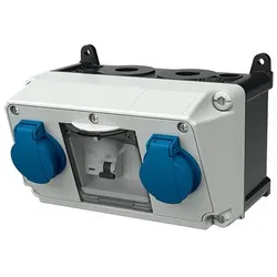 Mennekes 910002 AMAXX Steckdosen-Kombination, IP44