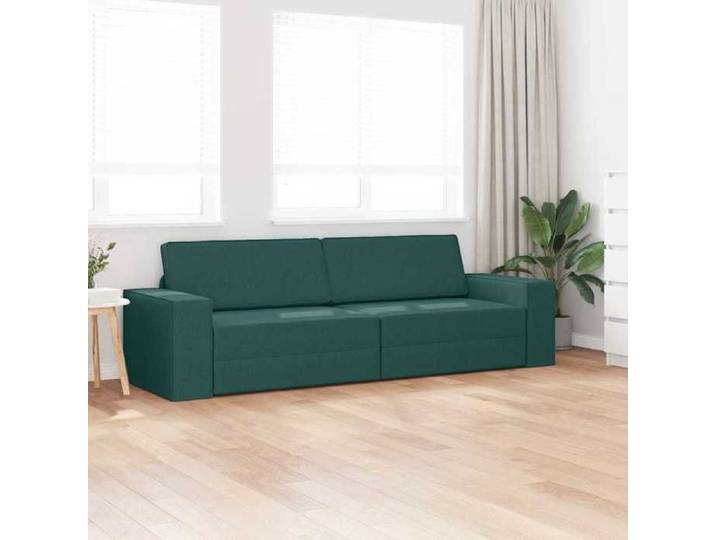 Vert SOFA Convertible - PHSH - Canapé-lit - 200cm Vert foncé tissu C960