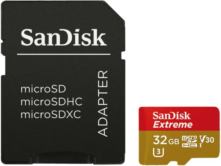 SanDisk Extreme 32GB microSDHC