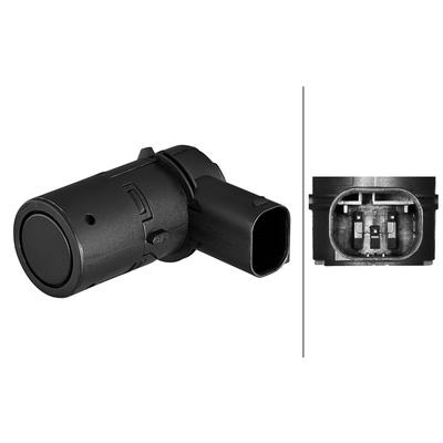 HELLA Sensor, Einparkhilfe 6px358270421 vorne für LAND ROVER