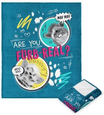 Northwest Hasbro Furby Silk Touch Throw Blanket