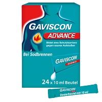 GAVISCON Advance Pfefferminz Suspension bei Sodbrennen 24X10 ml