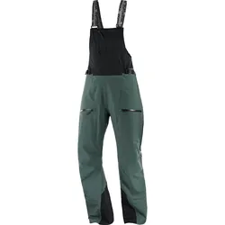 Salomon ABSOLUTE 3L Skihose Damen | Gr. S | grün - grün