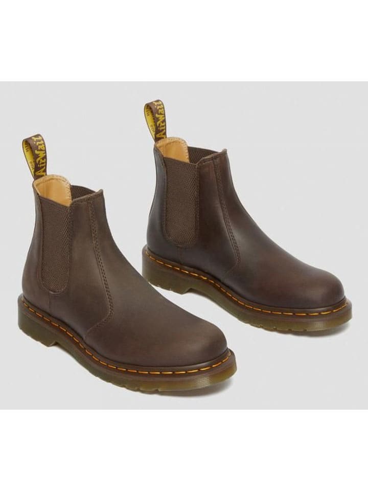 Dr. Martens Leder-Chelsea-Boots in Braun - 38