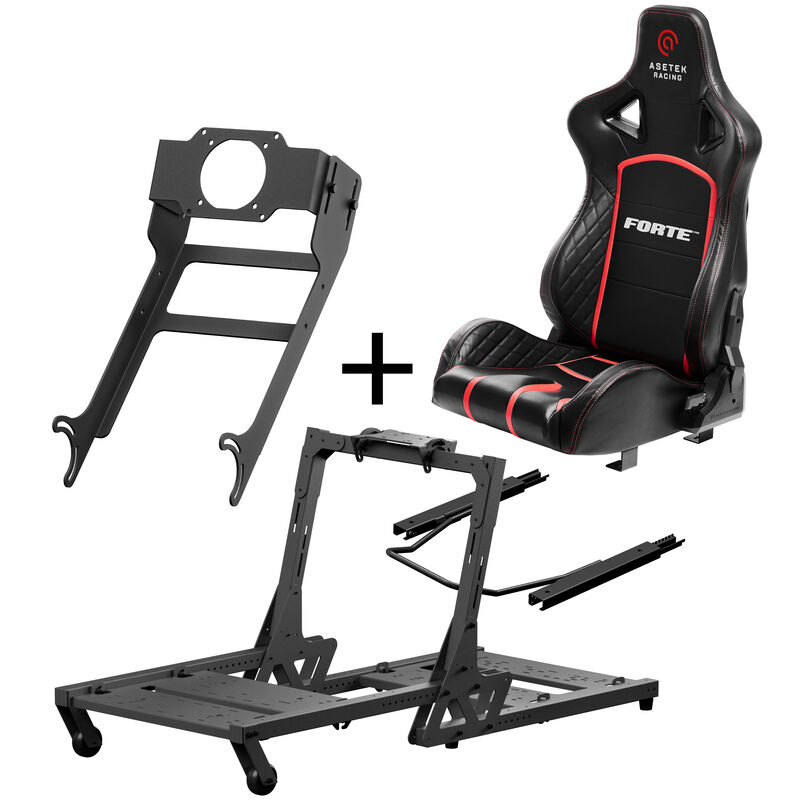 Asetek SimSports Initium Cockpit + Forte Seat