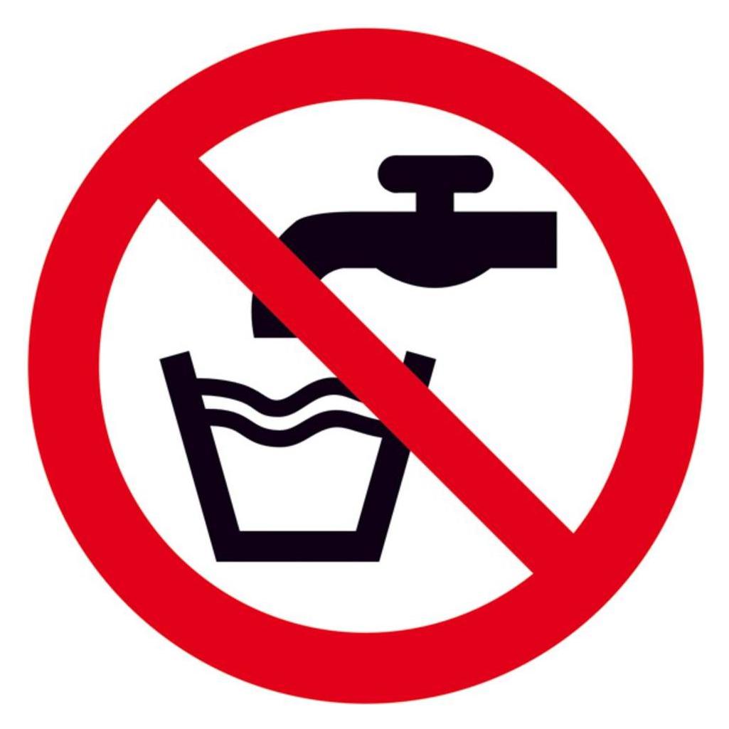 SafetyMarking Verbotsschild Kein Trinkwasser (21.A6060)