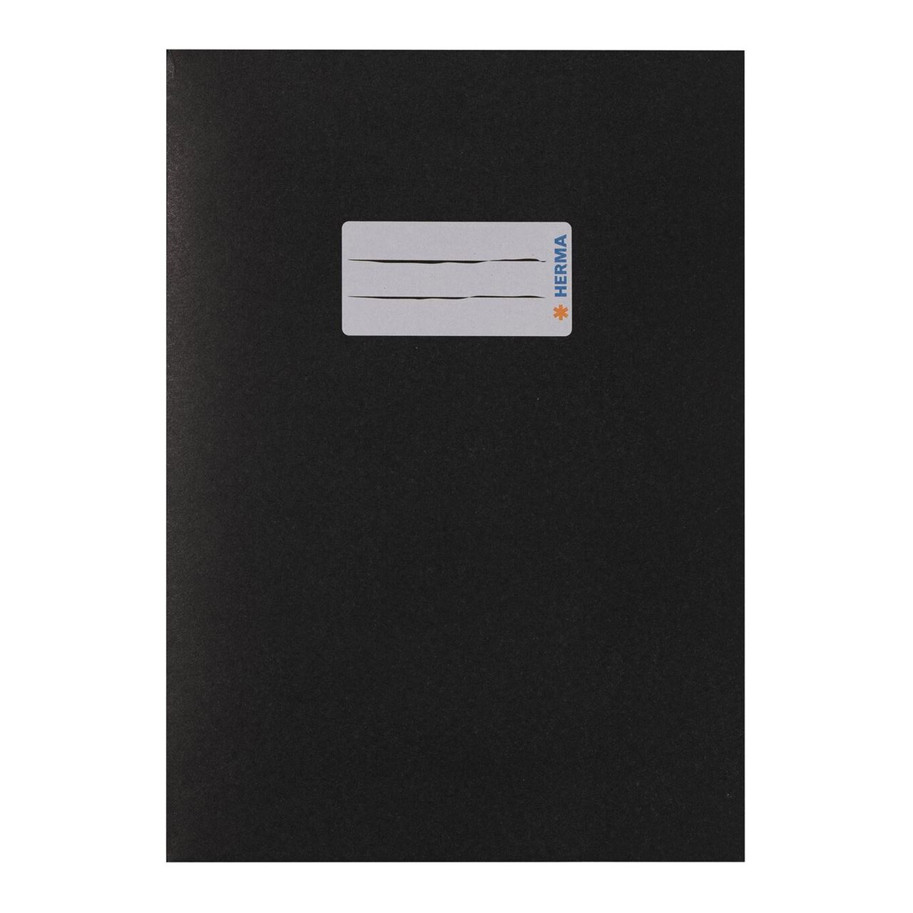 HERMA Heftumschlag glatt schwarz Papier DIN A5