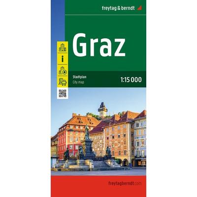 freytag & berndt Stadtplan Graz 1:15.000, Sonstige von , KOMPASS Freytag & Berndt, 978-3-7079-2428-2