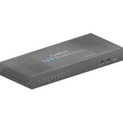 PT-SP-HD18-48G - HDMI Splitter, 8 Port, 8K 60 Hz, Scaler, Audio De-Embedding