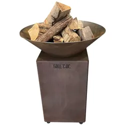 GRILLCHIC Feuerschale Cevenol Corten Normal Rund 74 Einfache Wanne