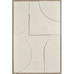 Keilrahmenbild Denise Small Beige ca. 60x90cm