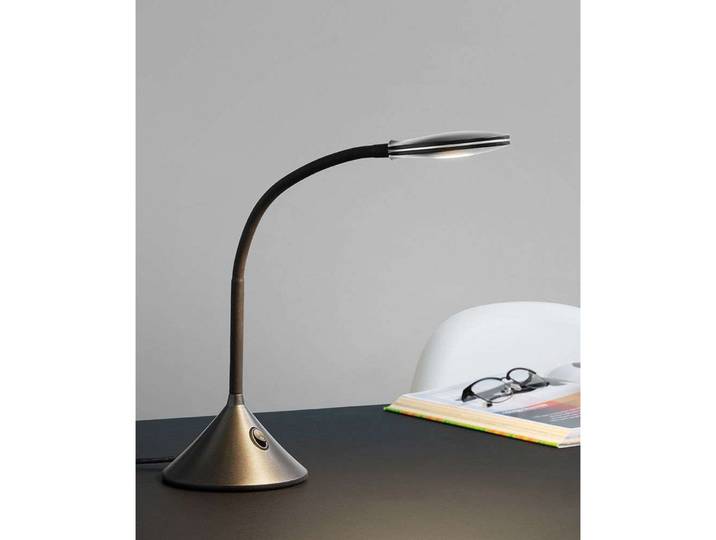 Fix LED Lampe de Table Black - Halo Design - Bureau / espaces de travail - Plastique