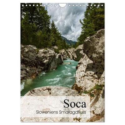 Soca - Sloweniens Smaragdfluss (Wandkalender 2026 DIN A4 hoch), CALVENDO Monatskalender