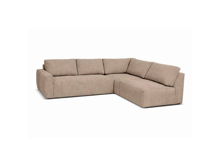 Livetastic Ecksofa Maza, Hellbraun, Füllung: Polyester, Faserbällchen, 275x237 cm, modular, Wohnzimmer, Sofas & Couches, Wohnlandschaften