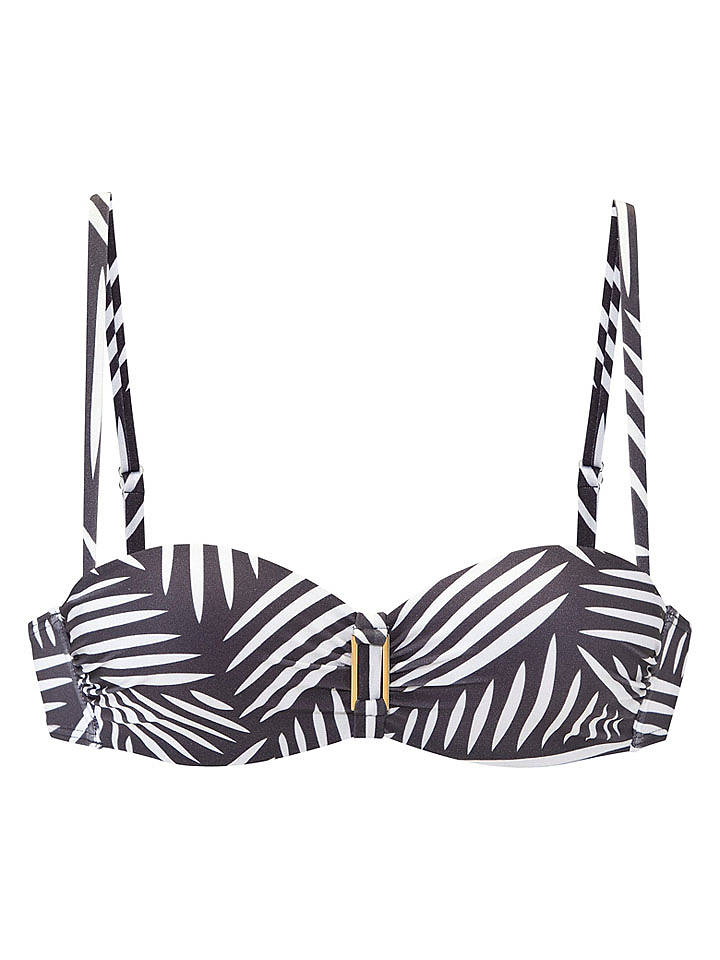 LASCANA Bikini-Oberteil in Schwarz - 42C-Cup