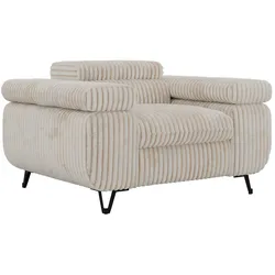 SESSEL PETER 1 - Beige Cord