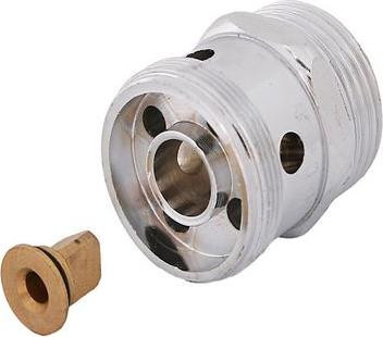 Schlösser JS-aansluitstuk voor leidingen DN20 AG 1 inch x AG M38x1 verchroomd