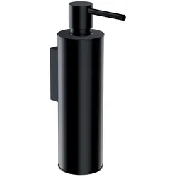 Omnires, Seifenspender + Seifenschale, modern project - zeepdispenser met houder, mat zwart