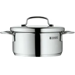 WMF Bratentopf mit Deckel 12cm  Mini , silber , Edelstahl Ø: 12