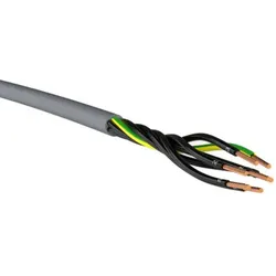 H05VV5-F 7G2,5 - PVC-Steuerleitung, grau, Meterware