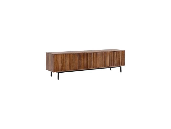 Massives Design Lowboard „Tadita“, 4-türig Mangoholz Natural Bizzotto
