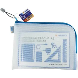 HERMA Reißverschlussbeutel A4 transparent
