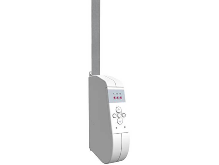 WIR elektronik, eWickler Standard eW910-m, Elektrischer Gurtwickler, für 15mm Gurtband, Aufputz, bis 45kg, Fahrtzeiten einstellbar, inkl. Netzstecker