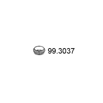 ASSO Dichtring, Abgasrohr 99.3037 für Mercedes