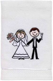 Avanti Linens Avanti Bride & Groom Hand Towel - Hand Towel