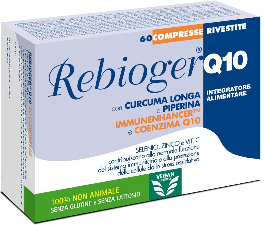 GD TEC.INTERD.FARM. Srl REBIOGER Q10 INTEG 60 CPR